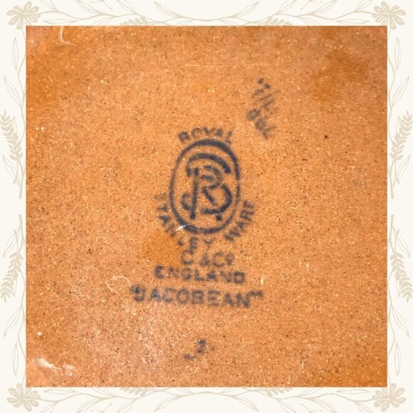 Royal Stanley Ware Jacobean Bowl - Picture 6 of 6